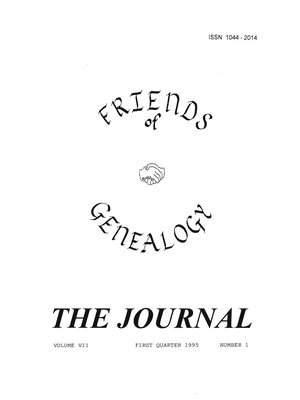 cover image of The Journal Volume 7, No. 1 to 4